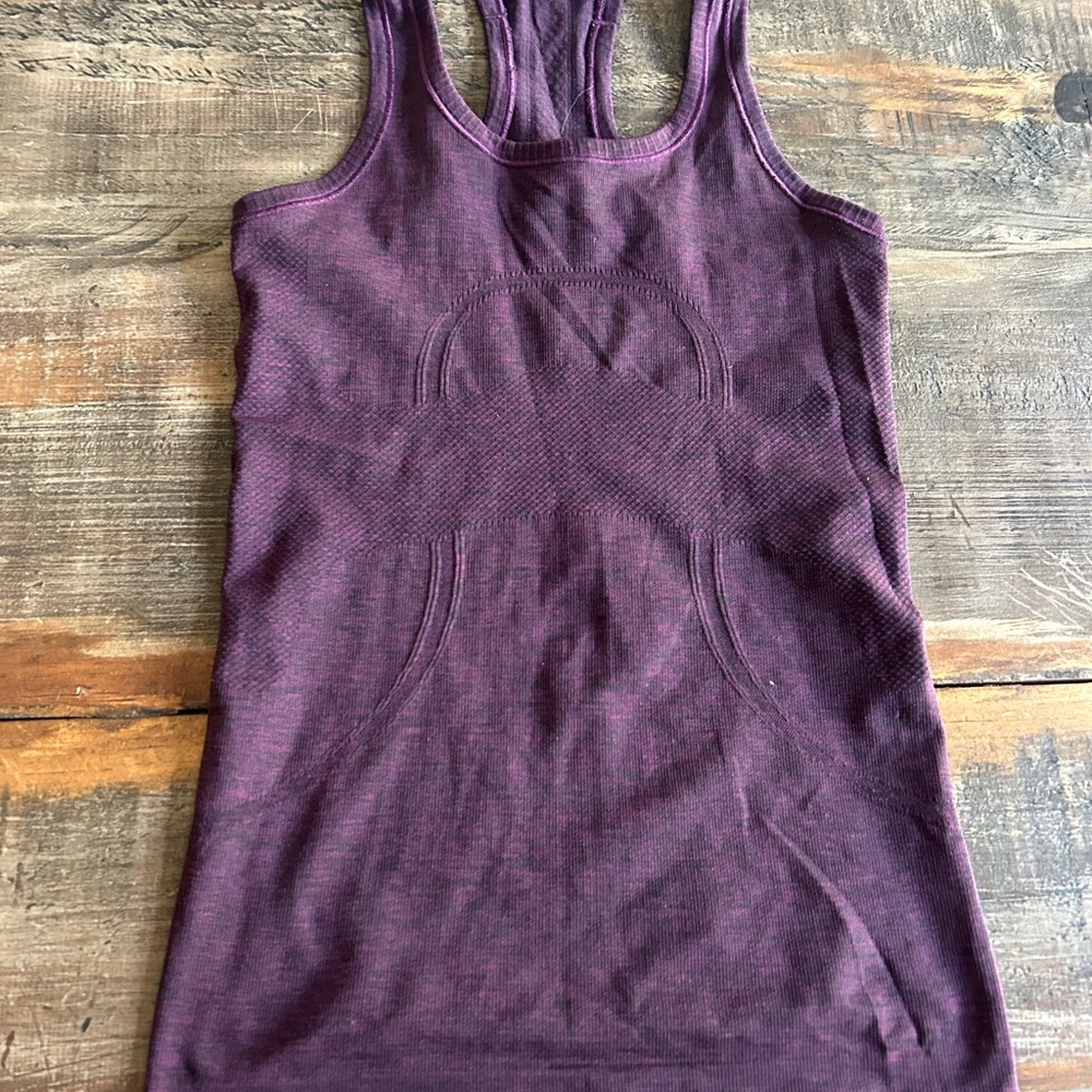 Lululemon swiftly tank  Sz 2 vguc